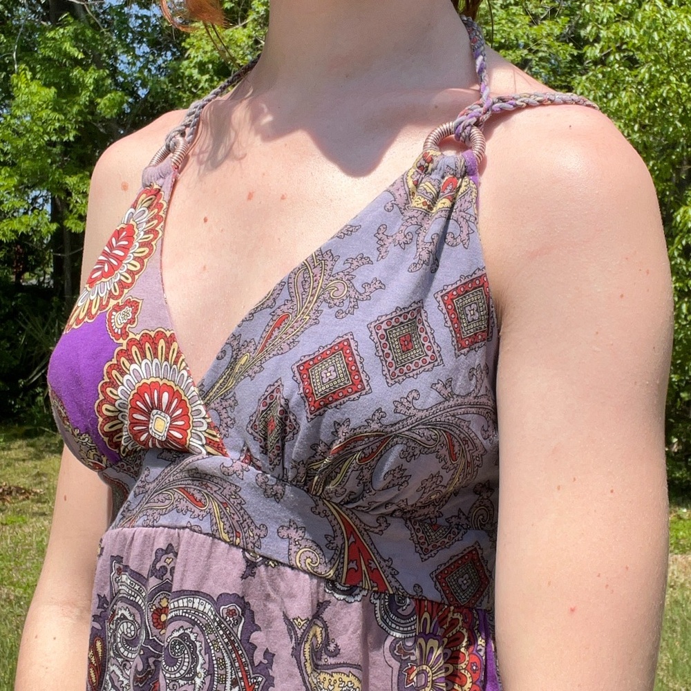 3/$30🪩 Lucky Brand Midi Dress - Picture 2 of 6